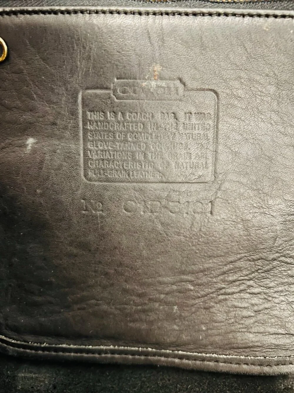 Vintage Coach, Phelps Brief, USA